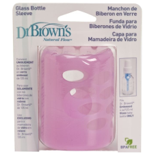 Dr. Browns Standard szilikonos védőháló 125ml üveg cumisüvegre pink cumisüveg