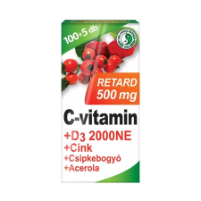 Dr. Chen C-VITAMIN 500MG RETARD+D3+ACEROLA TABLETTA - 105DB vitamin és táplálékkiegészítő