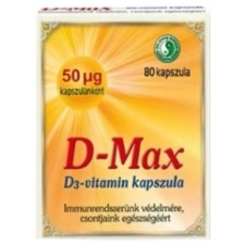 Dr Chen D-max D3-vitamin kapszula - 80db vitamin és táplálékkiegészítő