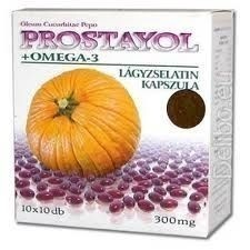 Dr. Chen DR.CHEN PROSTAYOL+OMEGA 3 KAPSZULA 100DB gyógyhatású készítmény