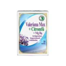 Dr. Chen Dr.Chen Valeriana Max + Citromfű + Mg B6 Tabletta 30 db gyógyhatású készítmény