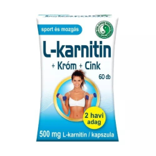 Dr. Chen L-KARNITIN 500 + KRÓM + CINK KAPSZULA - 60DB vitamin és táplálékkiegészítő