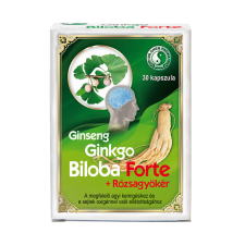 Dr. Chen Patika Dr. Chen Ginseng ginkgo biloba forte kapszula - 30 db vitamin és táplálékkiegészítő
