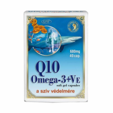  Dr Chen Q10 Koenzim Omega-3 E-vitaminnal kapszula 40x gyógyhatású készítmény