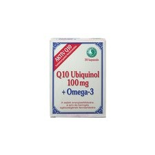 Dr.chen Q10 Ubiquinol 100mg+Omega-3 kapszula vitamin és táplálékkiegészítő