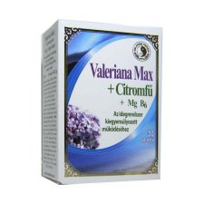  DR CHEN VALERIANA MAX+CITROMFŰ+B6-VITAMIN TABLETTA 30X vitamin és táplálékkiegészítő