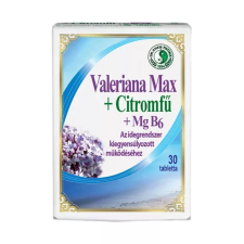 Dr. Chen valeriana max+citromfű tabletta 30db vitamin és táplálékkiegészítő