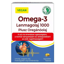 Dr. Chen Vegán Omega-3 Lenmagolaj 1000 kapszula 30db vitamin és táplálékkiegészítő