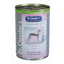 Dr. Clauder&#039;s Dr.Clauders Dog Selected Meat Sensible Pork Pure sertéses konzerv 375g kutyaeledel