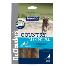 Dr.Clauder's Dr. Clauders Country Dental Snack Fisch - Medium Breed 100 g jutalomfalat kutyáknak