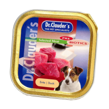 Dr.Clauder's Dr.Clauders Dog Selected Meat Kacsás alutálka 100g kutyaeledel