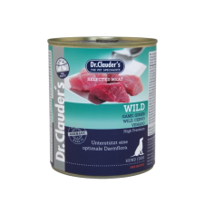 Dr.Clauder's Dr. Clauders Selected Meat Wild (vad) 800 g kutyaeledel