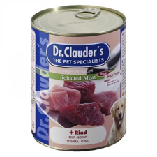 Dr.Clauders Dog Selected Meat Marhás konzerv 400g kutyaeledel