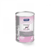 Dr.Clauders Dog Selected Meat Sensible Pork Pure sertéses konzerv 375g kutyaeledel