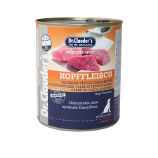 Dr. Clauders Dr.Clauders Dog Selected Meat Fejhúsos konzerv 800g kutyaeledel