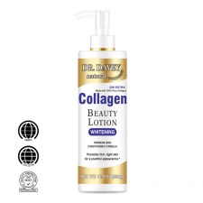 Dr. Davey natural pumpás kollagénes bőrfiatalító testápoló q10-koenzimmel 500 ml testápoló