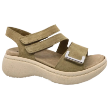 DR.FEET 18007 -es női Dr Feet bőr papucs - vilagos barna női papucs