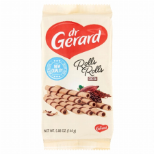 DR GERARD HUNGARY KFT Dr Gerard Rolls Rolls kakaókrémmel töltött ostyarúd 144 g csokoládé és édesség