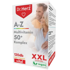 Dr. Herz A-Z Multivitamin 50+ Komplex XXL 120db kapszula vitamin és táplálékkiegészítő