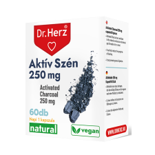  DR. HERZ AKTÍV SZÉN 250MG KAPSZULA 60X vitamin és táplálékkiegészítő
