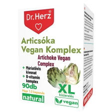 Dr. Herz Articsóka Vegán Komplex XL Kapszula 90 db vitamin és táplálékkiegészítő