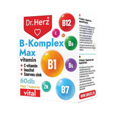  DR HERZ B-KOMPLEX MAX KAPSZULA 60X vitamin és táplálékkiegészítő