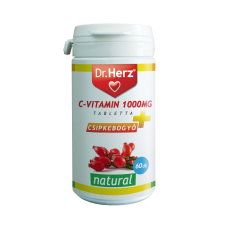 Dr. Herz C-vitamin 1000mg + Csipkebogyó tabletta, 60 db vitamin és táplálékkiegészítő
