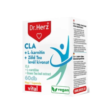 Dr. Herz CLA + L-karnitin + Zöld tea levél kivonat 60 db kapszula vitamin és táplálékkiegészítő