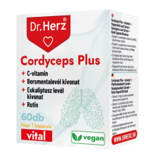 DR. HERZ CORDYCEPS PLUS + C-VITAMIN KAPSZULA 60X vitamin és táplálékkiegészítő