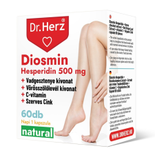 DR Herz Diosmin Hesperidin 500 mg 60 db kapszula vitamin és táplálékkiegészítő