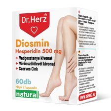  Dr. Herz Diosmin Hesperidin 500 mg kapszula 60 db DOBOZOS vitamin és táplálékkiegészítő