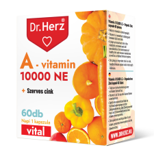 Dr Herz Dr.herz a-vitamin 10000NE+szerves cink kapszula 60 db vitamin és táplálékkiegészítő