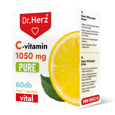 Dr. Herz Dr. Herz C-vitamin 1050 mg PURE kapszula (60 db ) vitamin és táplálékkiegészítő