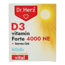 Dr Herz DR.HERZ D3-VITAMIN 4000NE KAPSZULA vitamin és táplálékkiegészítő