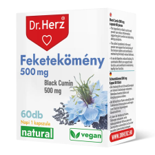 Dr Herz Dr.herz feketeköménymag 500mg kapszula 60 db vitamin és táplálékkiegészítő