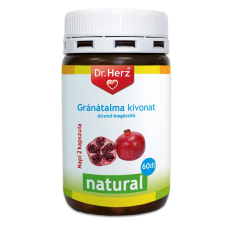 Dr. Herz Dr. Herz Gránátalma Kivonat 500mg kapszula 60 db vitamin és táplálékkiegészítő