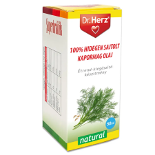 Dr. Herz Dr. Herz Kapormag olaj 100% hidegen sajtolt 50ml vitamin és táplálékkiegészítő