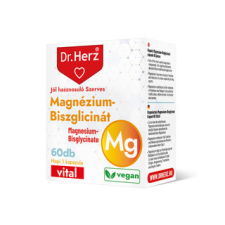 Dr. Herz Dr.Herz Magnézium-Biszglicinát 60 db kapszula vitamin és táplálékkiegészítő