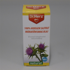 Dr Herz Dr.herz máriatövismag olaj 100% hidegen sajtolt 50 ml gyógyhatású készítmény