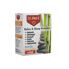 Dr Herz Dr. herz relax&sleep komplex kapszula 60db vitamin és táplálékkiegészítő
