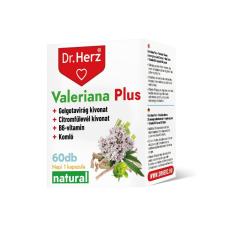 Dr. Herz Dr.Herz Valeriana Plus kapszula - 60x vitamin és táplálékkiegészítő
