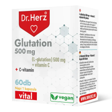  DR Herz Glutation 500 mg + C-vitamin 60 db kapszula vitamin és táplálékkiegészítő
