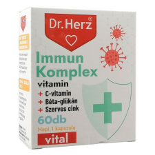 Dr. Herz immun komplex kapszula 60db vitamin és táplálékkiegészítő
