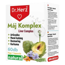 Dr. Herz Máj komplex kapszula 60db vitamin és táplálékkiegészítő