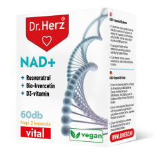 DR Herz NAD+ Nikotinamid-ribozid 60 db kapszula vitamin és táplálékkiegészítő