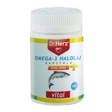  DR.HERZ OMEGA-3 HALOLAJ 1000 MG 60 DB vitamin és táplálékkiegészítő