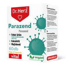 DR Herz Parazend 60 db kapszula doboz vitamin és táplálékkiegészítő