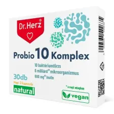 Dr. Herz Probio 10 Komplex 30 kapszula vitamin és táplálékkiegészítő