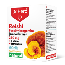 DR Herz Reishi 350 mg + C-vitamin + Szerves Cink 60 db kapszula vitamin és táplálékkiegészítő