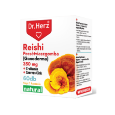 Dr. Herz Reishi 350mg + C-vitamin + Szerves Cink 60db gyógyhatású készítmény